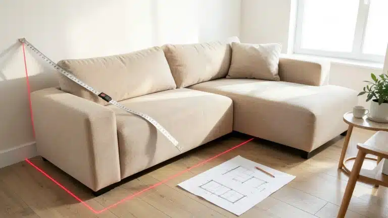 6 Measurements You Must Take Before Buying An L-Shaped Sofa