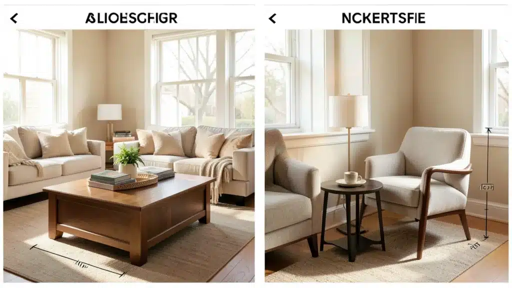Center Table Vs. Side Table: Which Actually Works Better For Your Room Size?