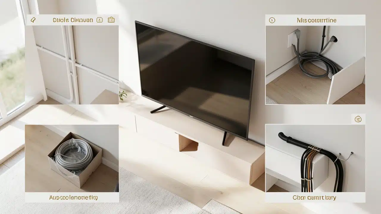 Comparing Cable Hiding Methods