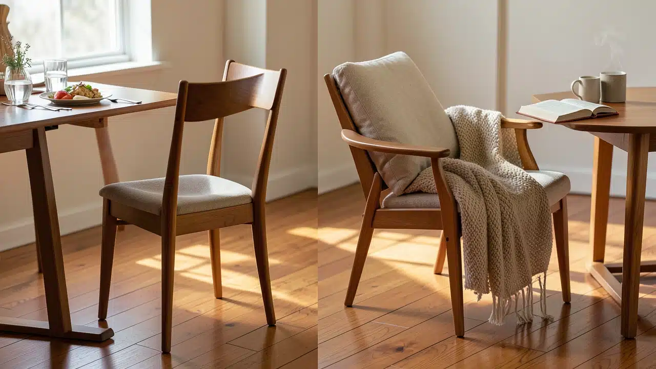 Comparing Chair Designs for Eating vs. Lingering