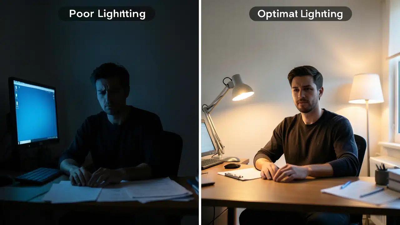 Comparing Lighting Solutions for Your Home Office