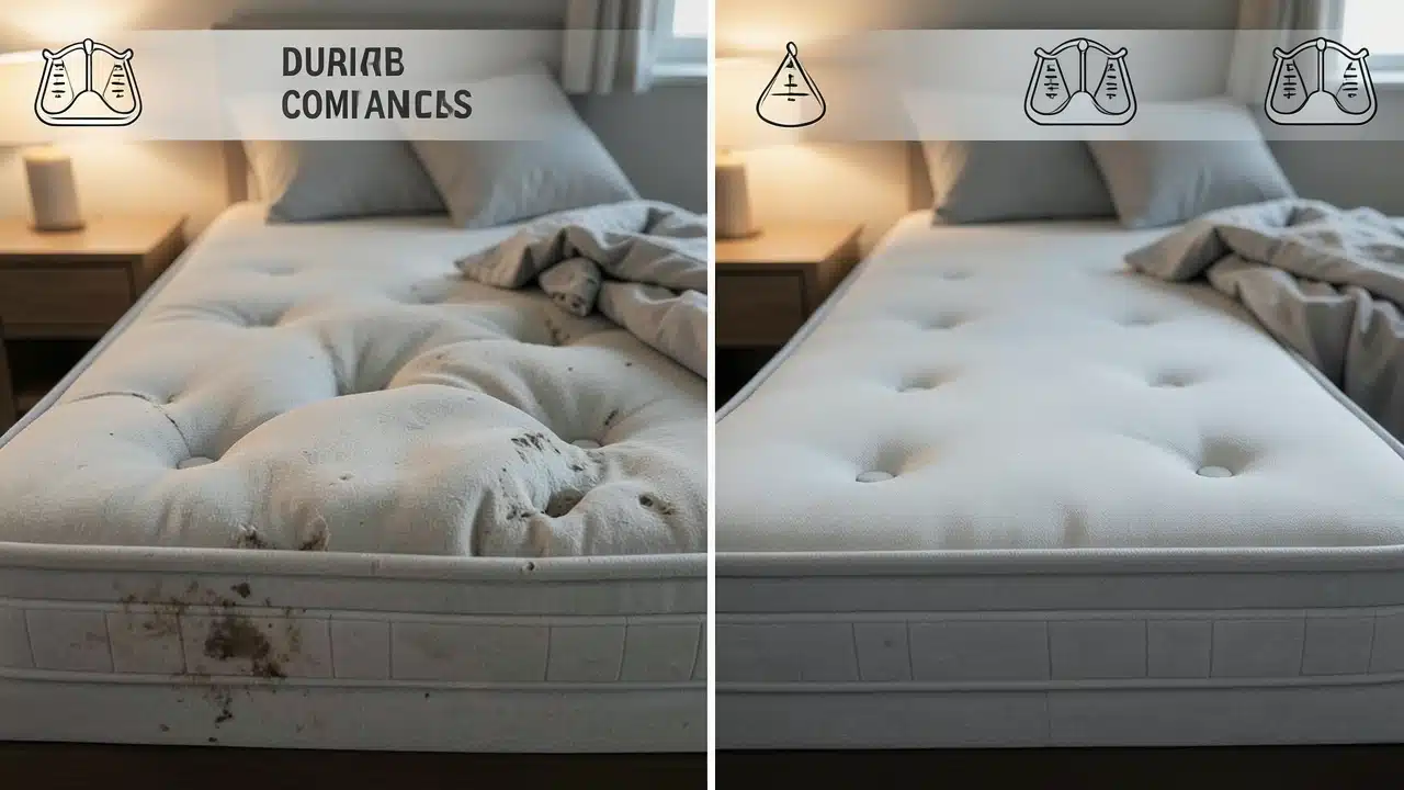Comparing Mattress Durability and Wear Patterns