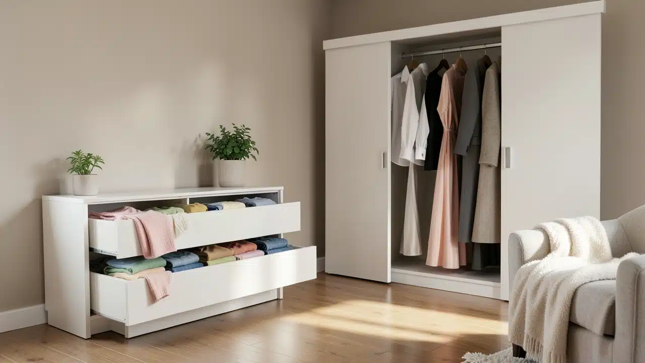 Comparing Storage Solutions: Drawers vs. Hanging