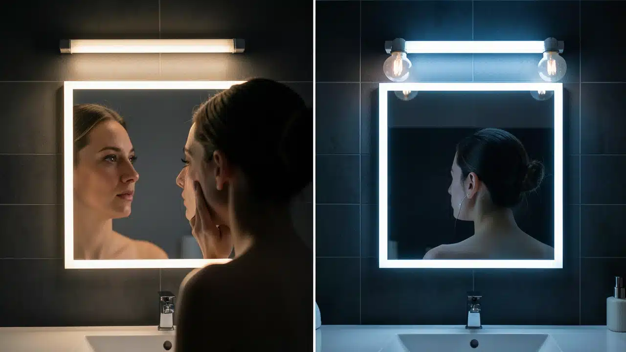Comparison: LED Strips vs. Other Vanity Lighting