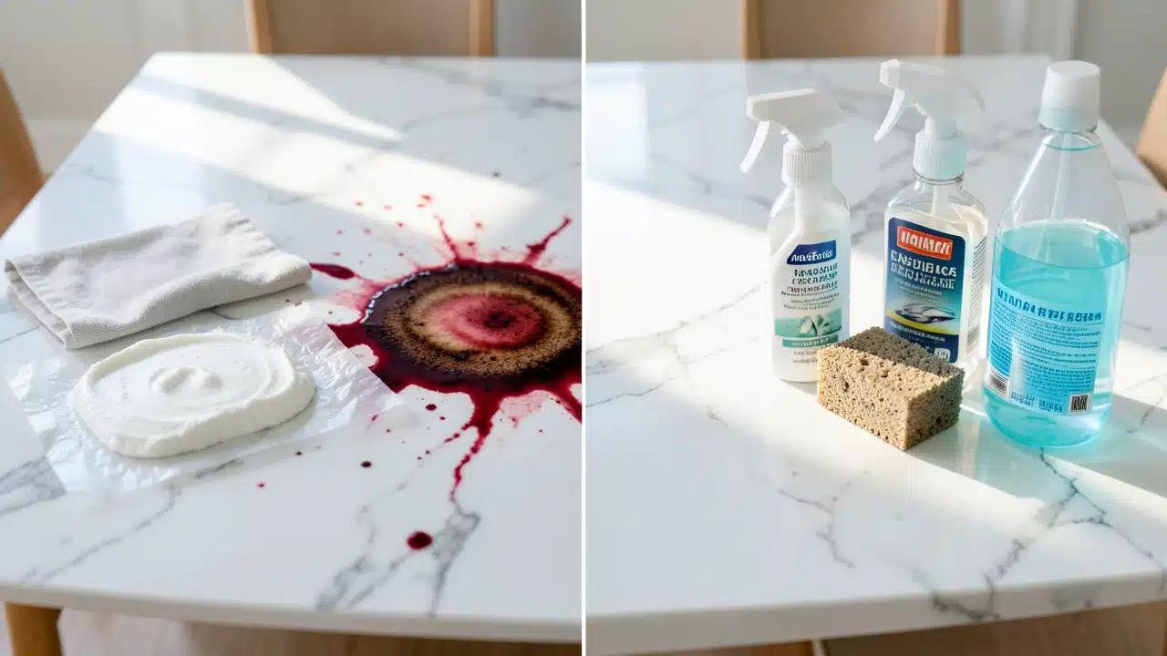 Comparison of Stain Removal Methods