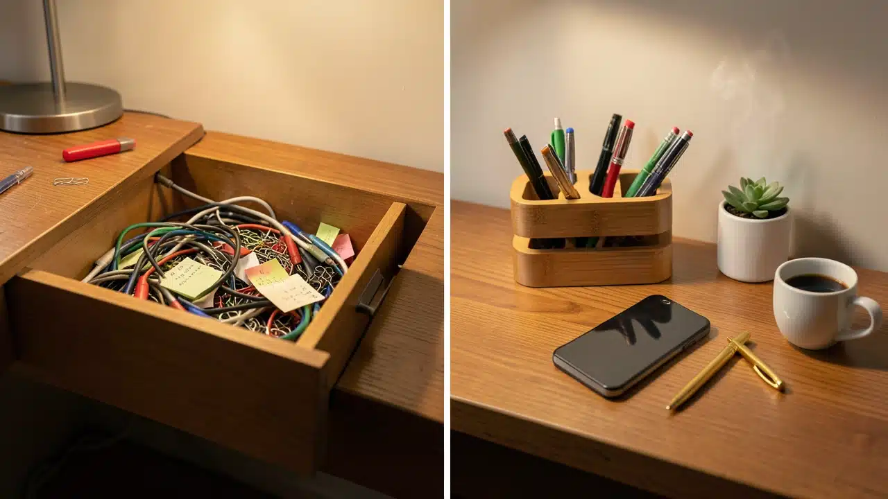 Do Desk Drawers Actually Make Sense, Or Is A Desktop Organizer Enough?