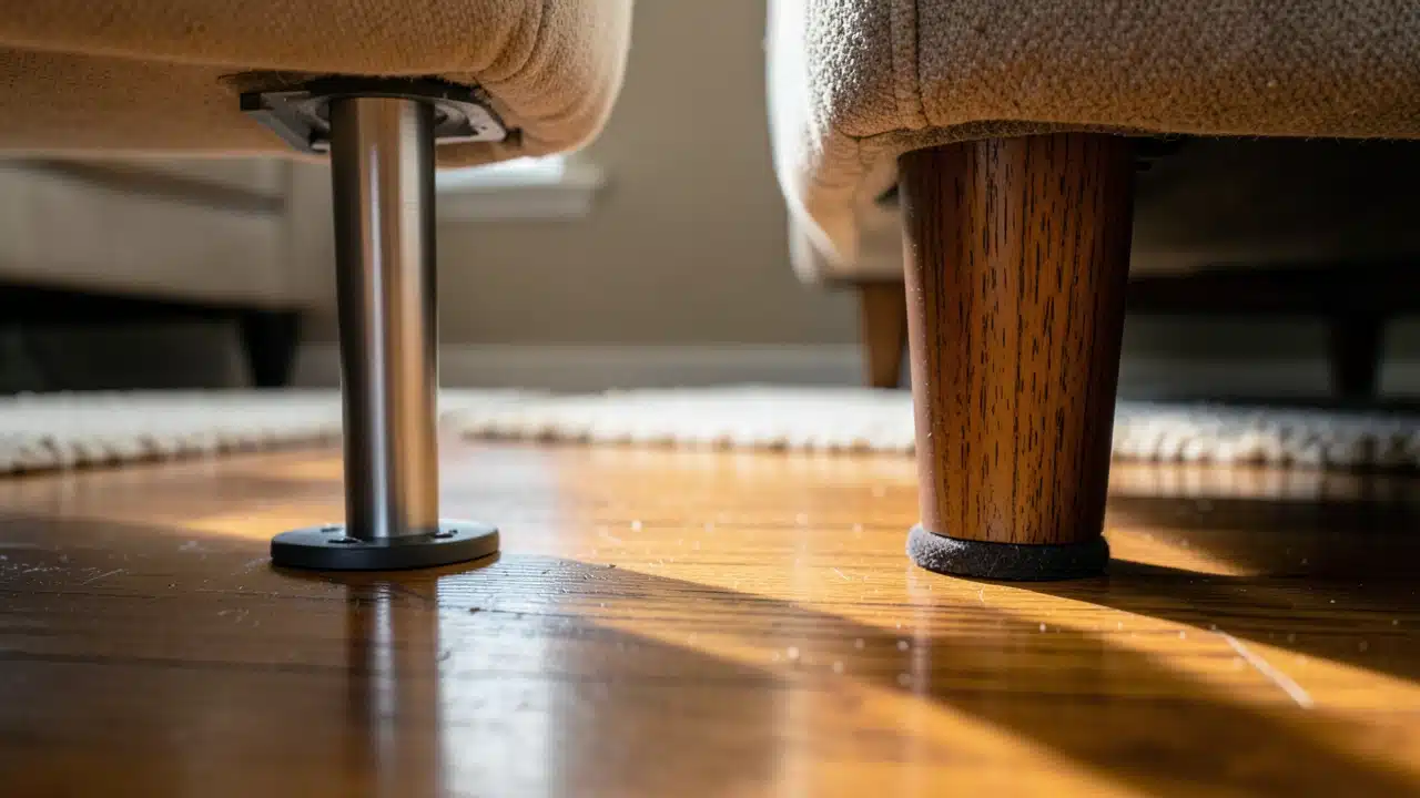 Exploring Metal Sofa Legs and Their Floor Effects