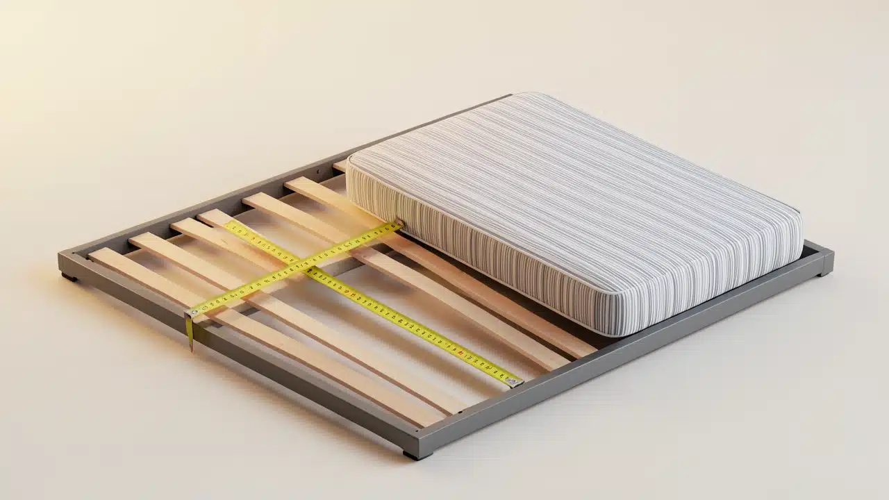 How Far Apart Should Bed Slats Be For Proper Mattress Support?