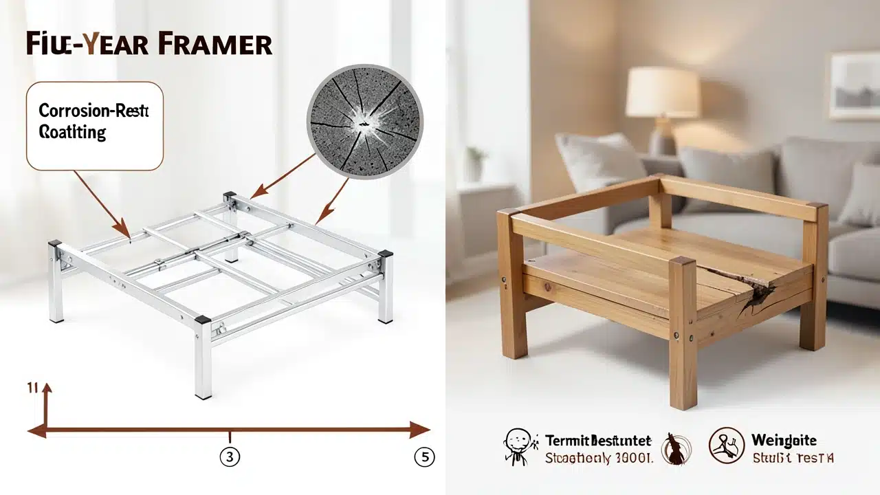 How Metal Frames Stand Up Over Time