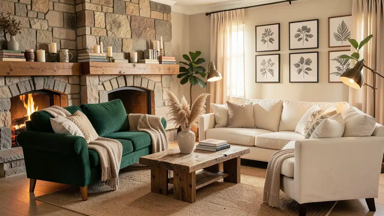 How To Position Two Sofas In The Same Room Without It Looking Like A Waiting Room