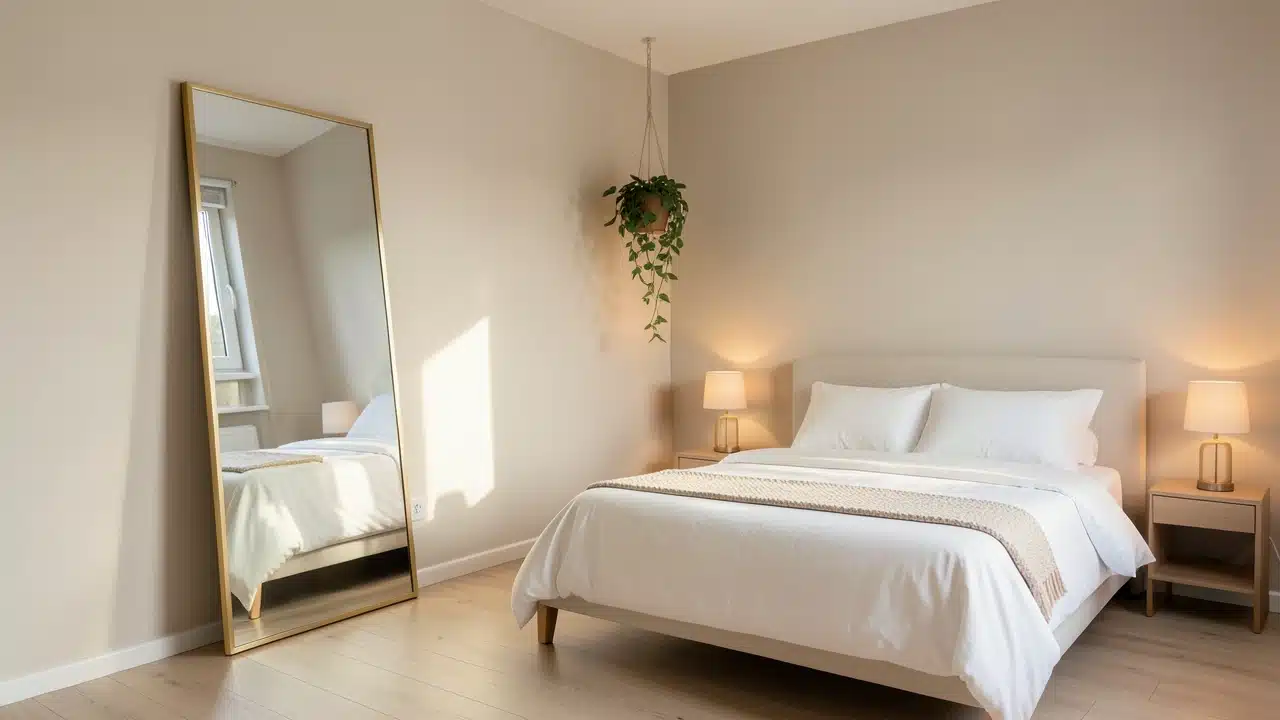 Making Your Small Bedroom Feel Bigger with Mirrors