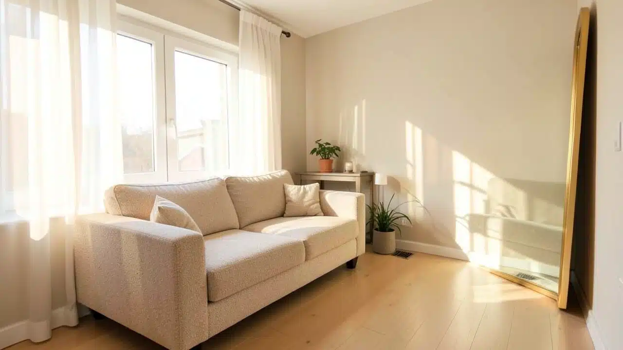 Maximizing Natural Light and Mirrors