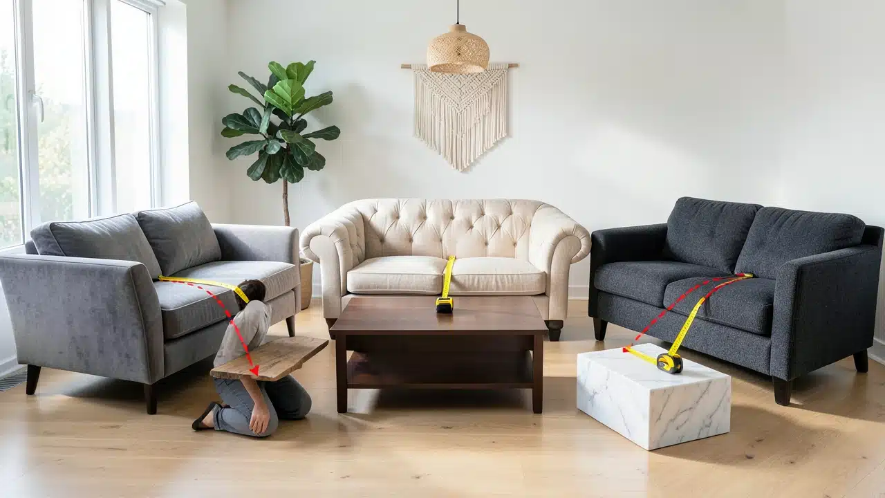 Measuring for Different Sofa Types