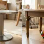 Pedestal Base Vs. 4-Leg Dining Table: Which Is Safer With Young Children?