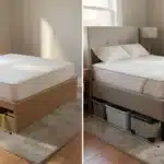 Platform Bed Vs. Box Bed How Much Under-Bed Storage Do You Actually Get?