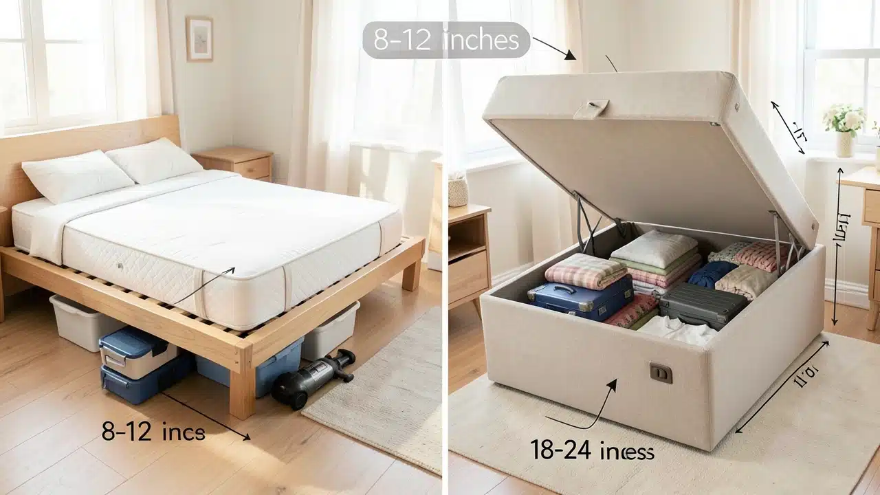 Platform Bed vs. Box Bed Storage: A Direct Comparison