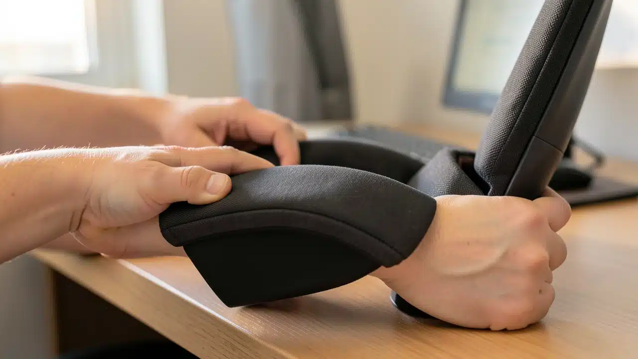 Positioning Armrests for Shoulder and Neck Relief
