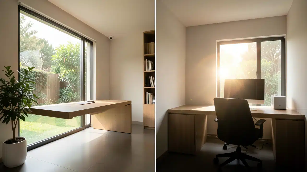 Should Your Desk Face The Window Or Have The Window Behind It?