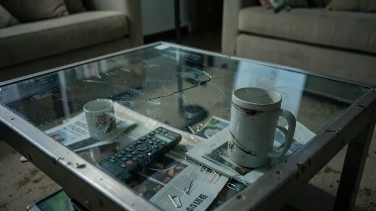 The Downsides of a Glass-Top Coffee Table