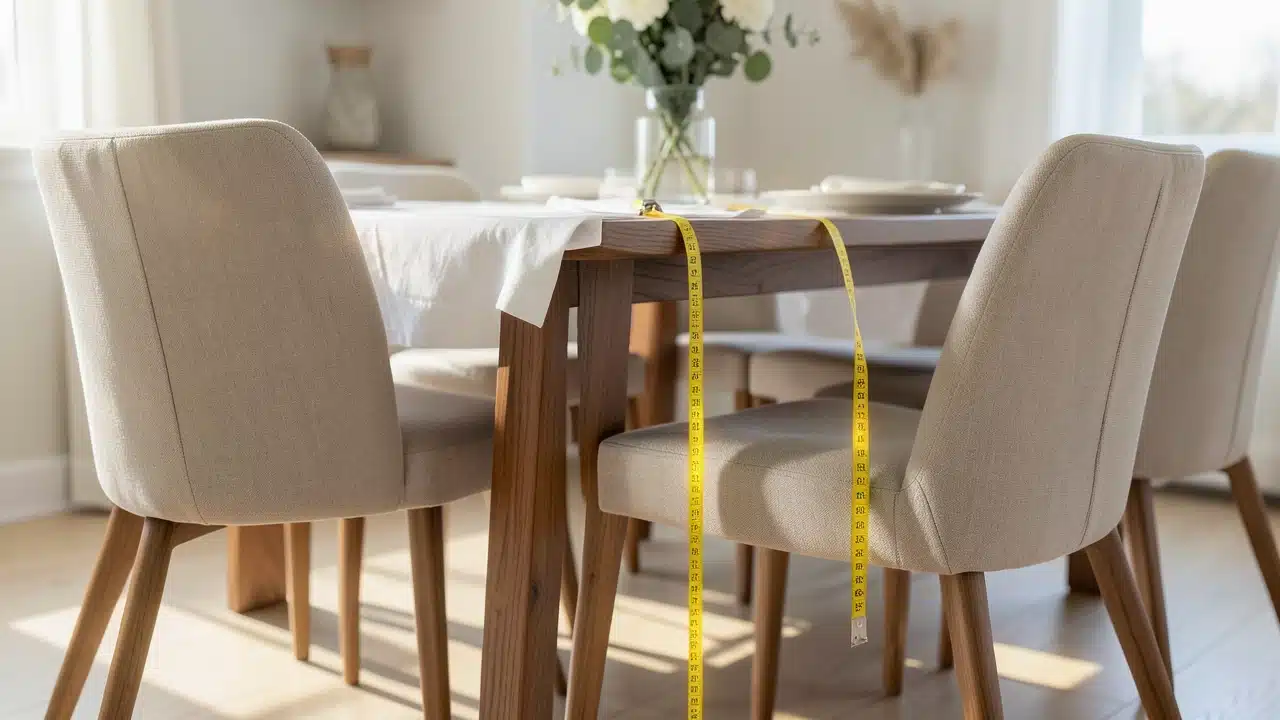 The Formula For Matching Dining Chair Seat Height To Your Table