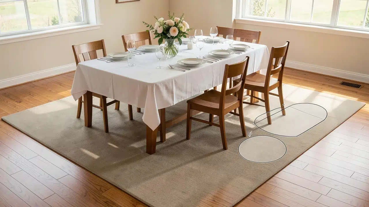 The Importance of Rug Size and Shape