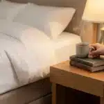 The Right Bedside Table Height So You Can Reach Things Without Sitting Up
