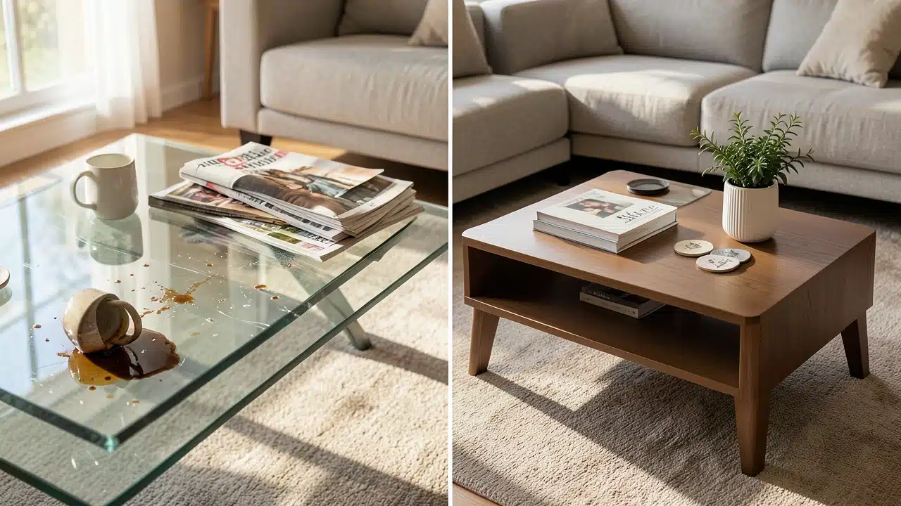 Types of Glass-Top Coffee Tables