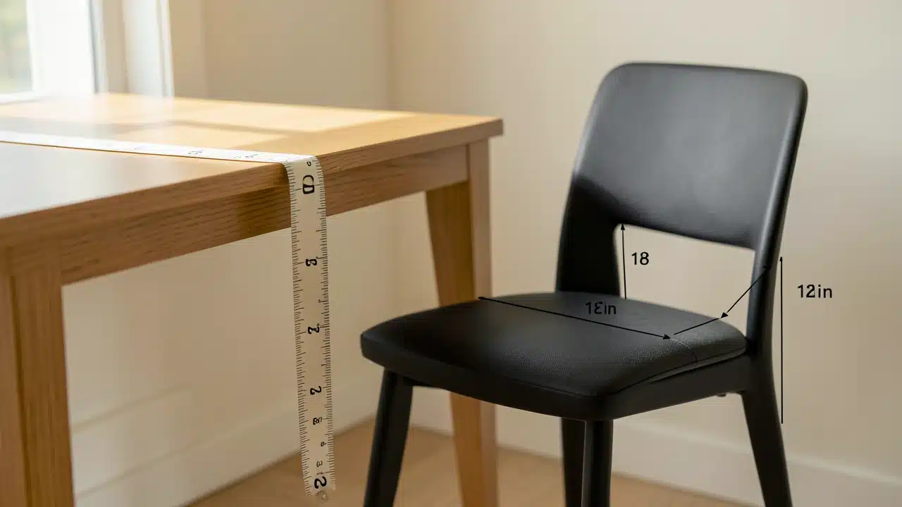 Understanding Standard Table and Chair Dimensions