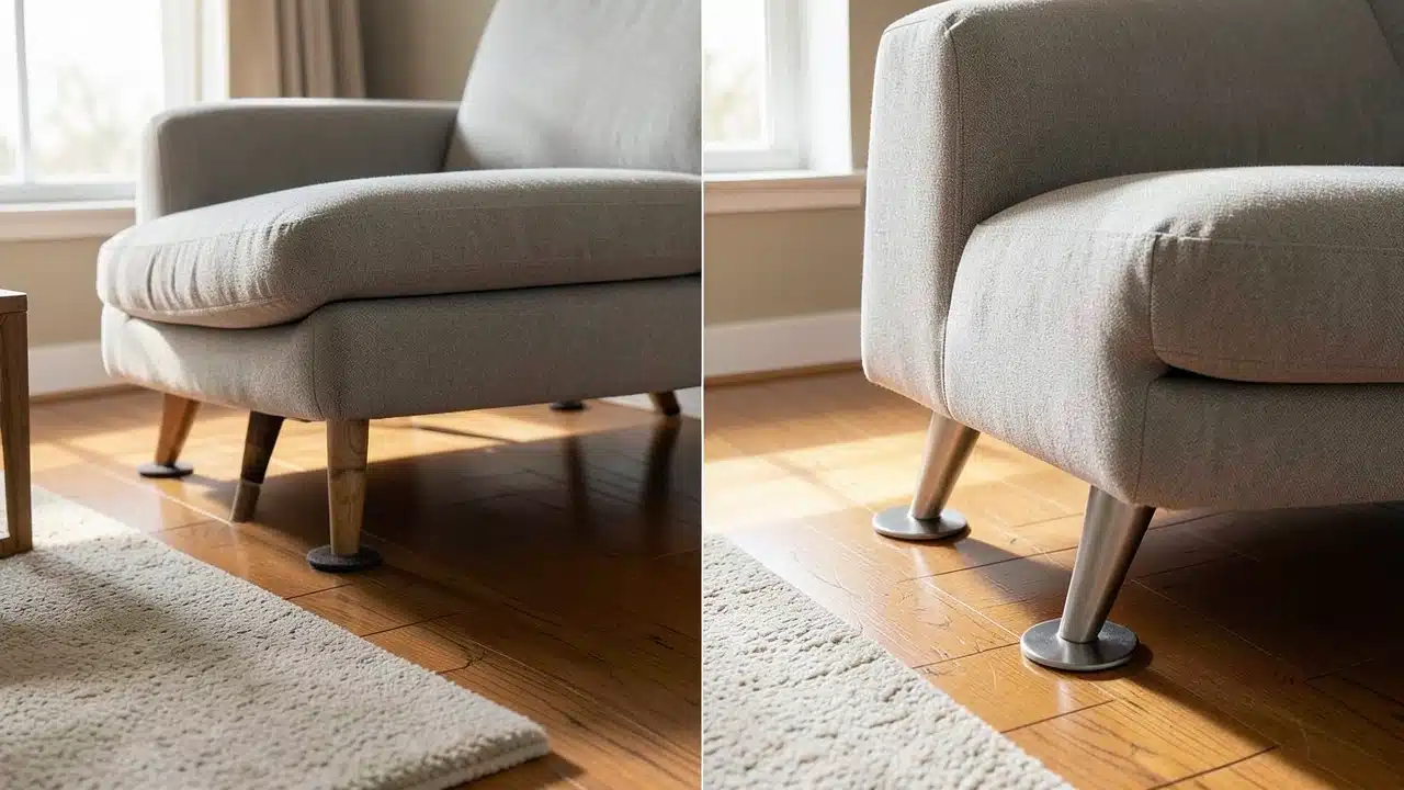 Understanding Wood Sofa Legs and Floor Impact