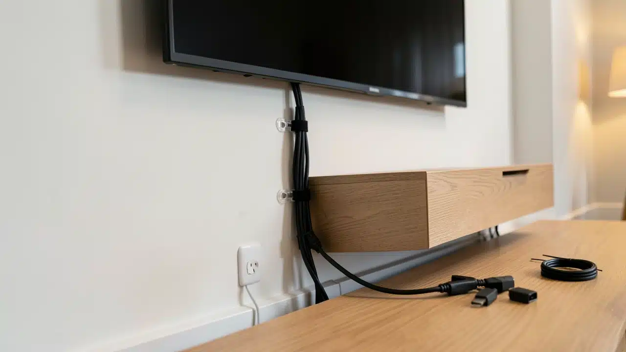 Utilize Cable Clips and Ties for Organization