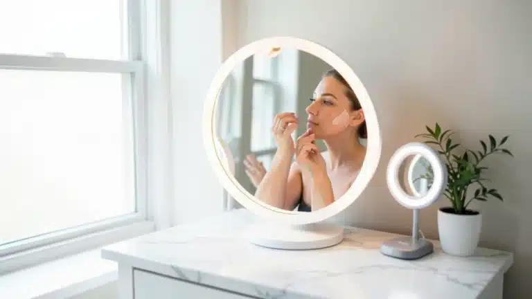 What Kind Of Light Should Your Dressing Table Face For Accurate Makeup Application?