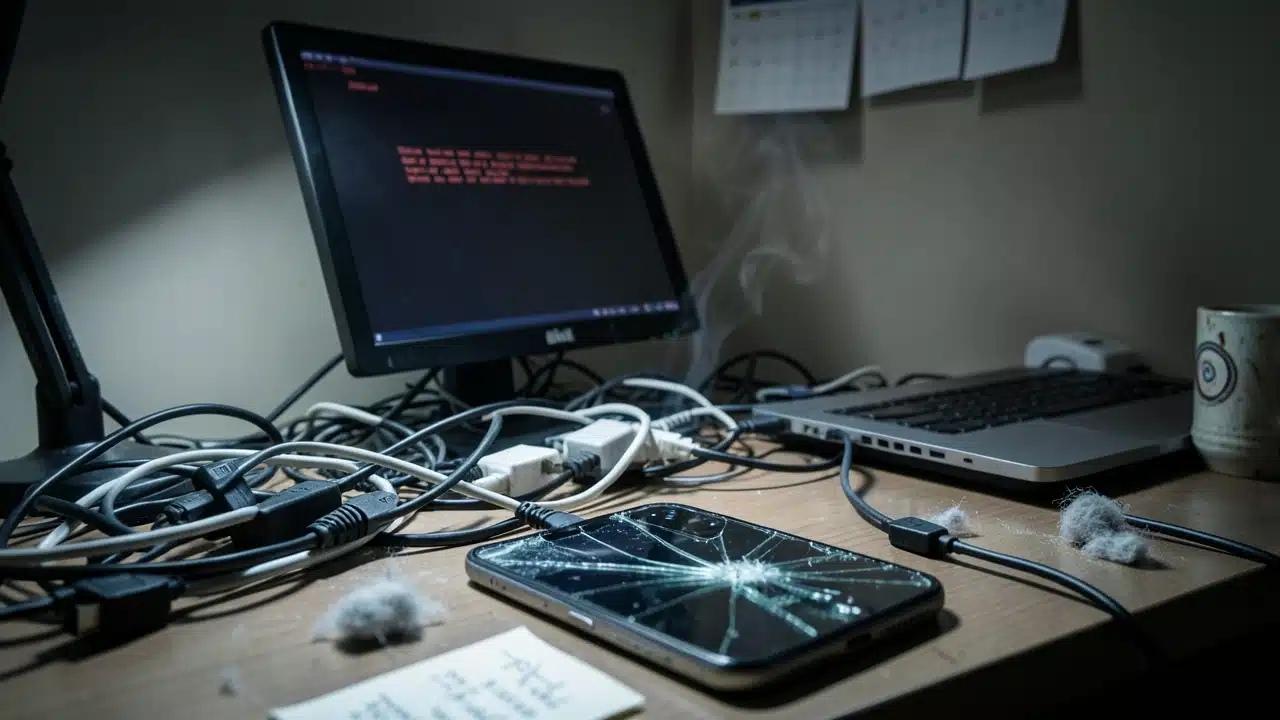 What Poor Cable Management In A Home Office Actually Costs You