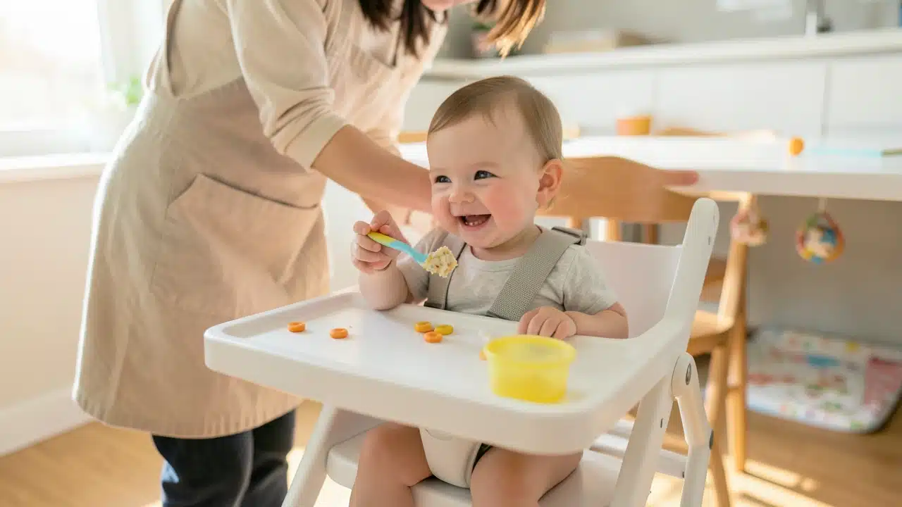 When Does a Baby Start Using a High Chair?