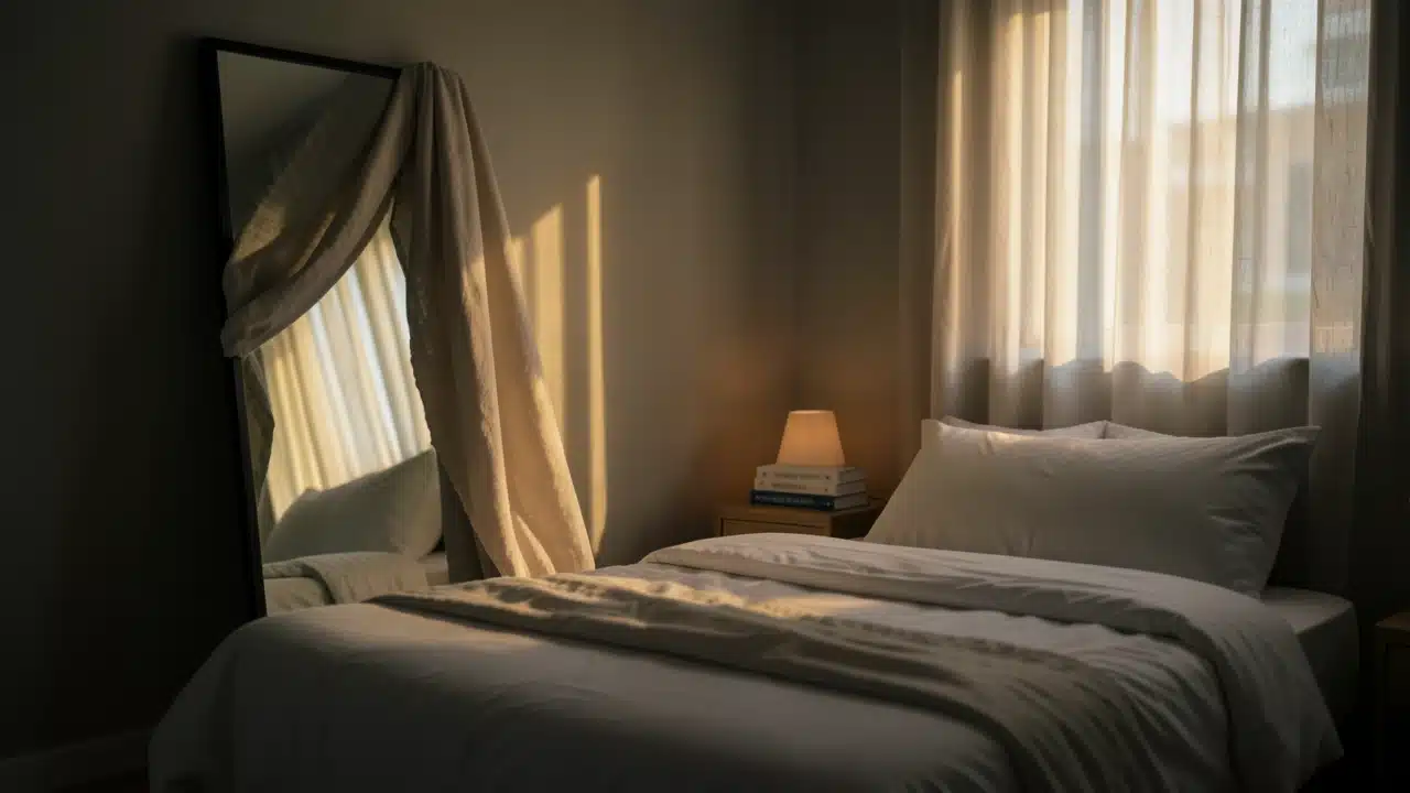 When to Consider Removing a Bedroom Mirror
