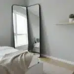 Where To Place A Full-Length Mirror To Make A Small Bedroom Look Larger