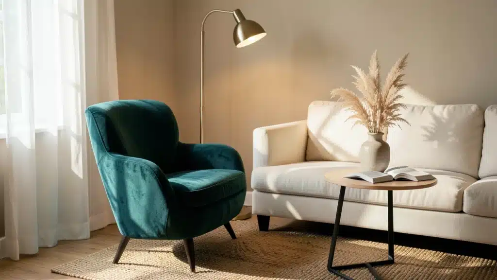 Where To Position An Accent Chair So It Doesn’T Look Like An Afterthought