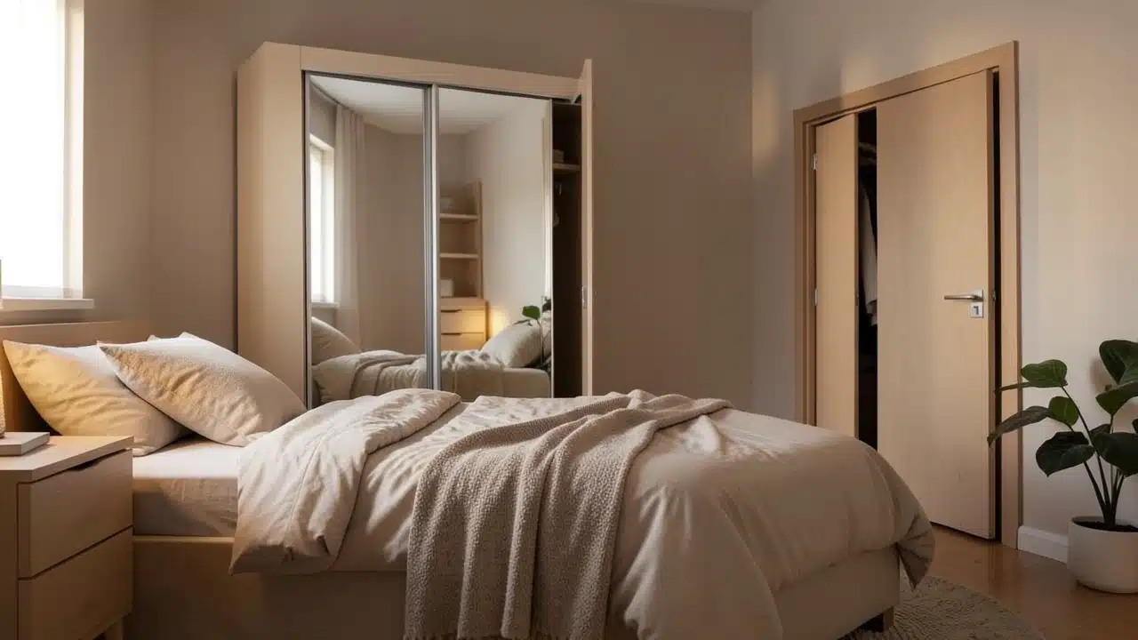 Which Way Should Your Wardrobe Door Open In A Small Bedroom?