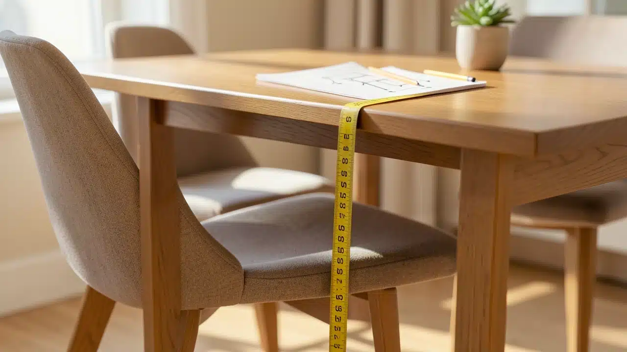 Why Getting The Formula for Matching Dining Chair Seat Height to Your Table Matters