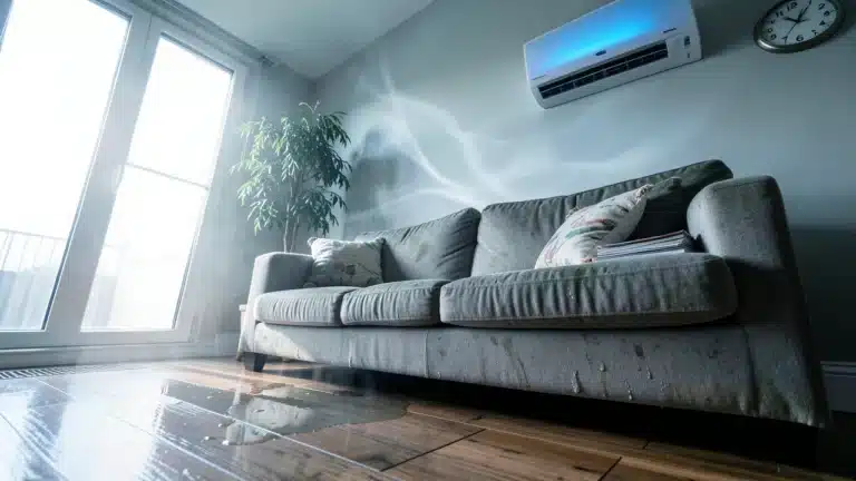 Why Placing Furniture Directly Under An Air Conditioning Unit Is A Mistake