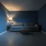 Why Pushing Your Sofa Against The Wall Actually Makes A Small Room Feel Smaller