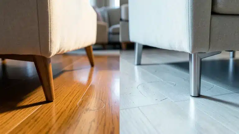 Wood Sofa Legs Vs. Metal Legs; What Difference Does It Make To Your Floor?