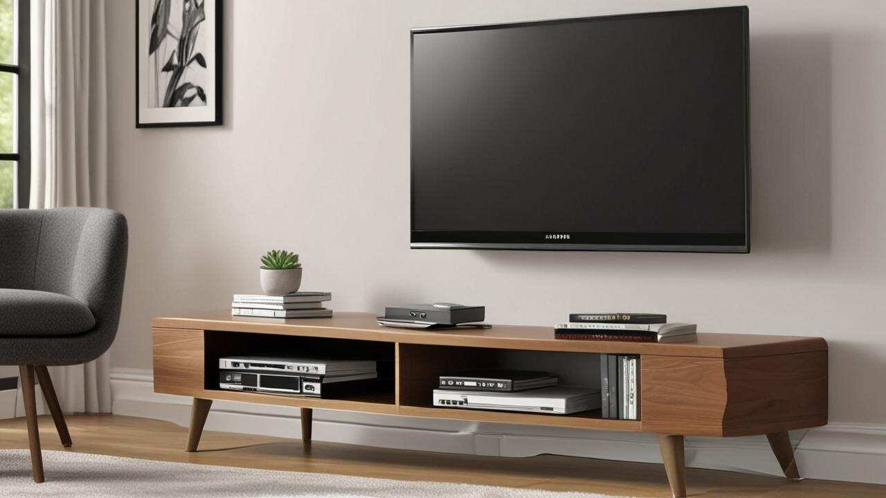 4 - Placing the Tall TV Stand on an Unlevel Floor
