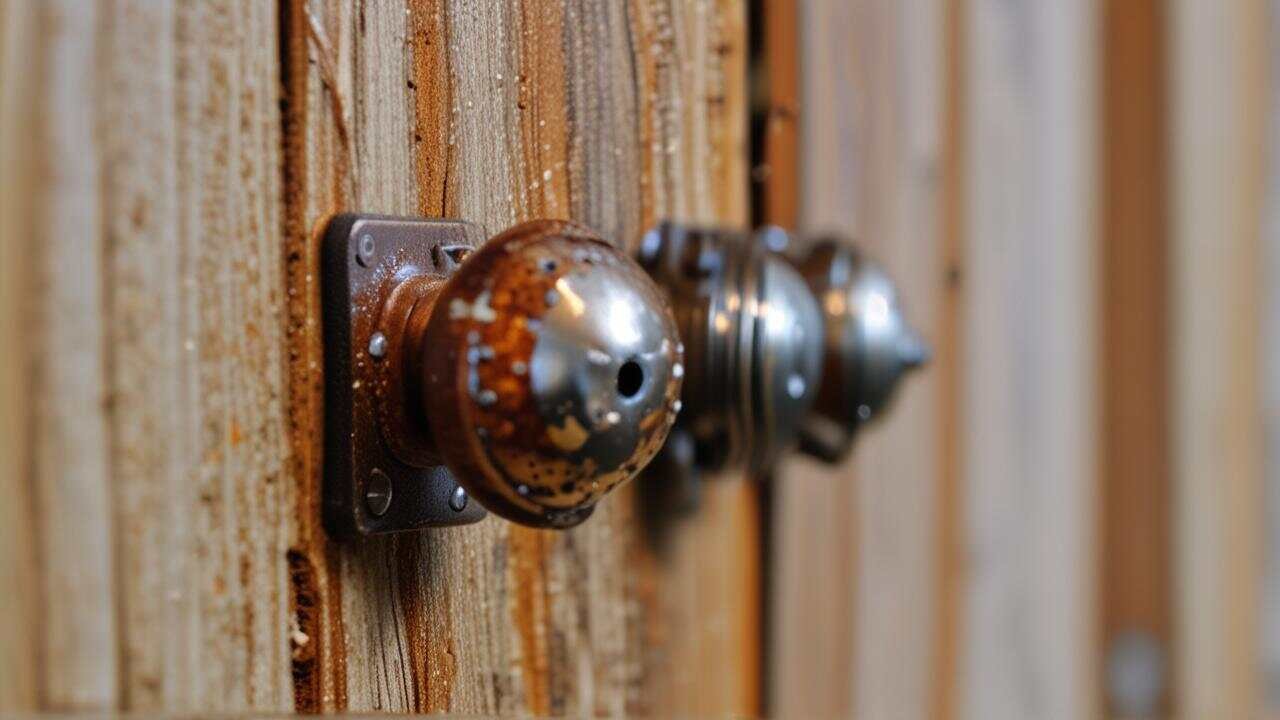 6 - Rusted or Stripped Hardware