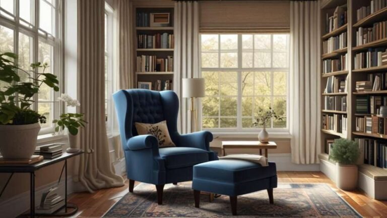 Can You Use a Wingback Chair in a Reading Nook without Damaging It?