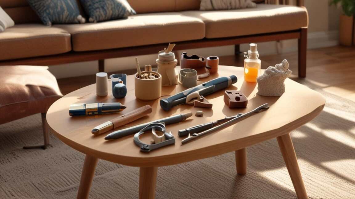 Common Coffee Table Damages You Can Fix Yourself