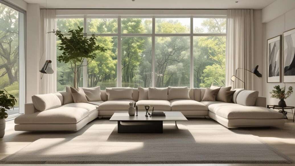 How Does a U-Shaped Sectional Work for Tall Users?