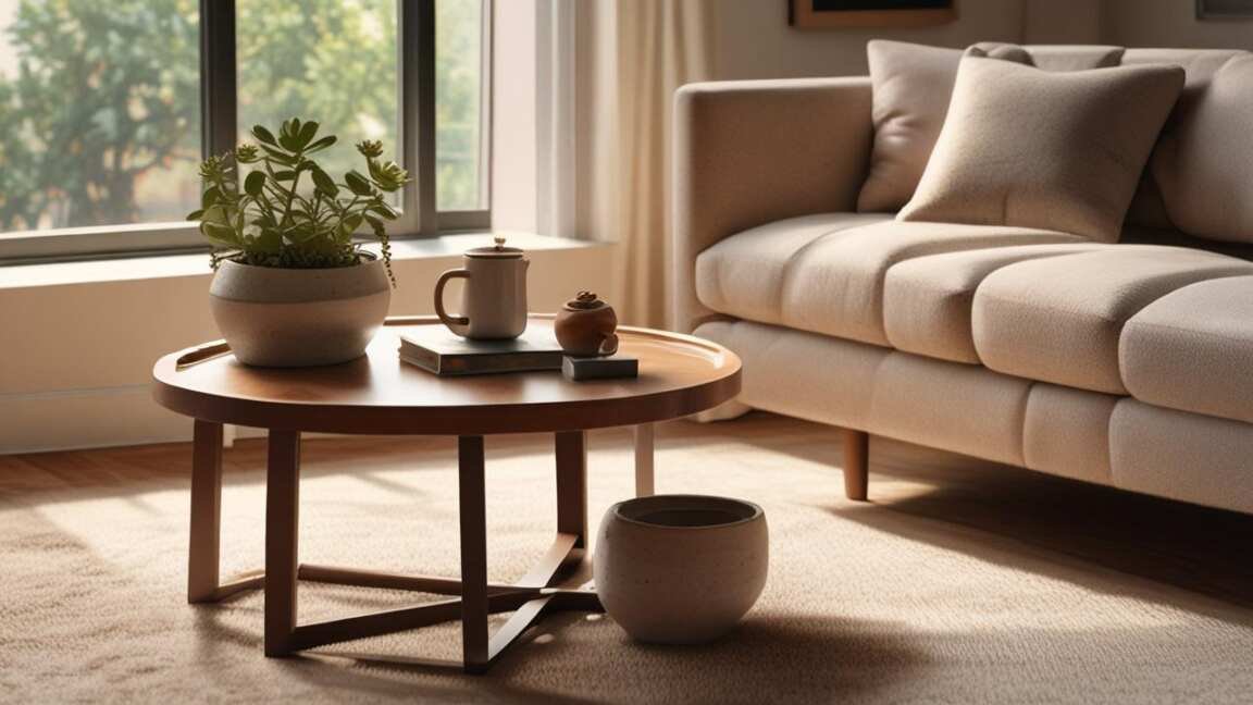 How to Choose a Safe Spot for Your Round Coffee Table