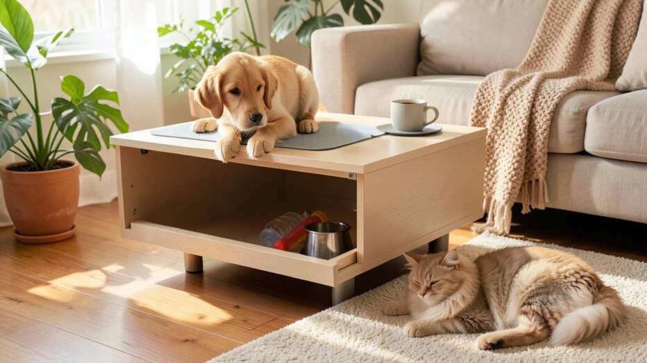 Pro Tips for Pet Owners With a Lift-Top Coffee Table