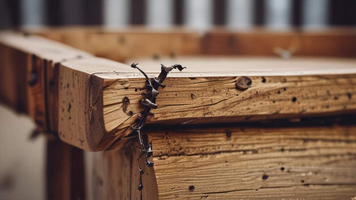 Reason #1 - Wood Frame Snapping