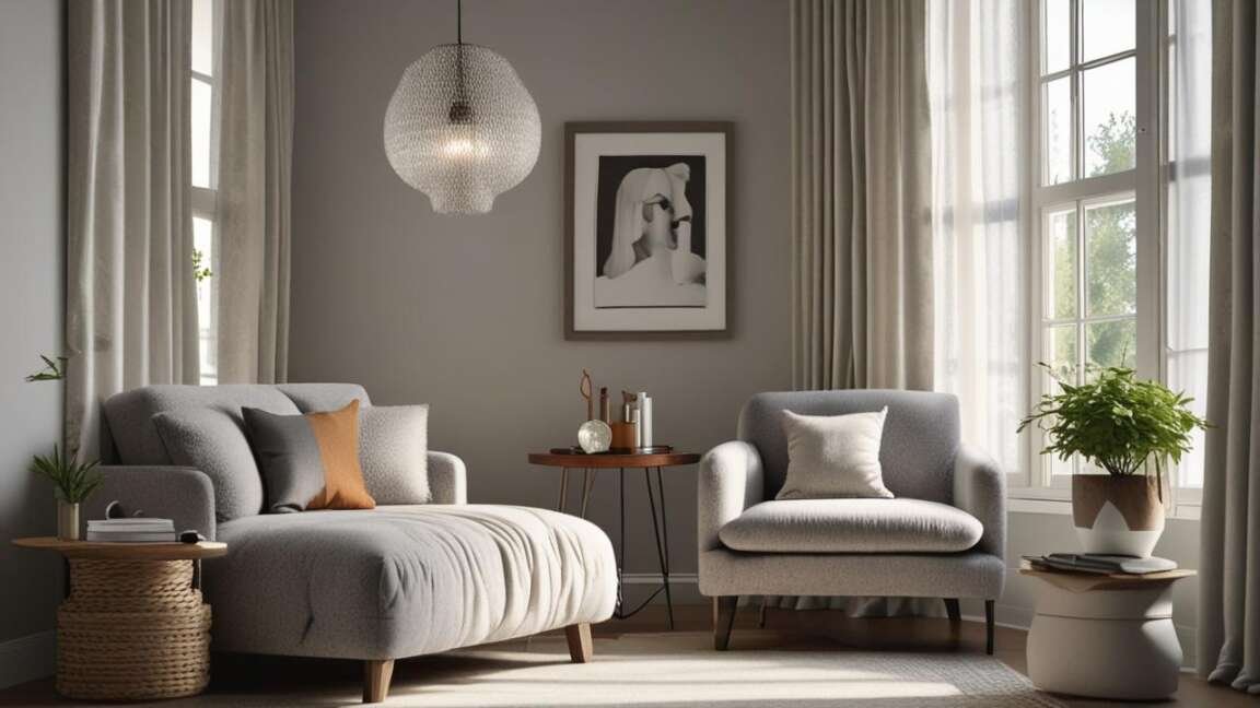 What Makes a Boucle Accent Chair Visually Heavy
